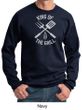 King Of The Grill Sweatshirt Barbecue Utensils Adult Sweat Shirt