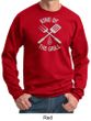 King Of The Grill Sweatshirt Barbecue Utensils Adult Sweat Shirt
