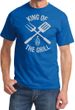 King Of The Grill T-shirt Barbecue Utensils Adult Tee Shirt