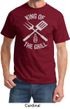 King Of The Grill T-shirt Barbecue Utensils Adult Tee Shirt