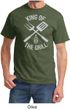 King Of The Grill T-shirt Barbecue Utensils Adult Tee Shirt