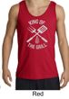 King Of The Grill Tank Top Barbecue Utensils Adult Tanktop