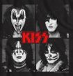 KISS Four Squares Glam Rock T-shirt - Black