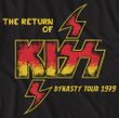 The Return of KISS "Dynasty Tour 1979" T-shirt - Black