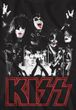 KISS In Concert Adult 70s Glam Band T-shirt - Black