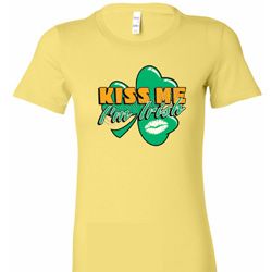 Kiss Me I'm Irish Ladies St Patrick's Day Shirts