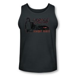 Knight Rider Shirt Tank Top Ladies Knight Charcoal Tanktop