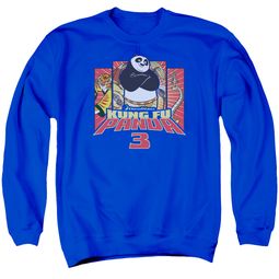 Kung Fu Panda 3 Sweatshirt Kung Furry Adult Royal Blue Sweat Shirt Kung Fu Panda 3 Sweatshirt Kung Furry Adult Royal Blue Sweat Shirt