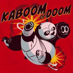 Kung Fu Panda Kaboom Of Doom Shirts