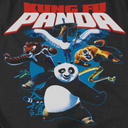 Kung Fu Panda Kung Fu Group Shirts