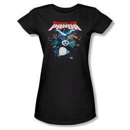 Kung Fu Panda Shirt Juniors Kung Fu Group Black Tee T-Shirt Kung Fu Panda Shirt Juniors Kung Fu Group Black Tee T-Shirt