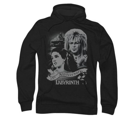 Labyrinth Hoodie Sweatshirt Anniversary Black Adult Hoody Sweat Shirt