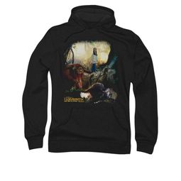 Labyrinth Hoodie Sweatshirt Sarah & Ludo Black Adult Hoody Sweat Shirt