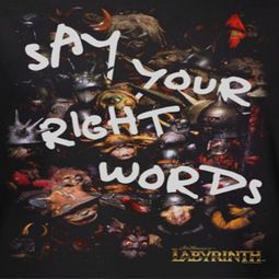 Labyrinth Right Words Shirts
