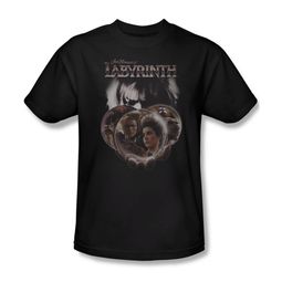 Labyrinth Shirt Globes Adult Black Tee T-Shirt