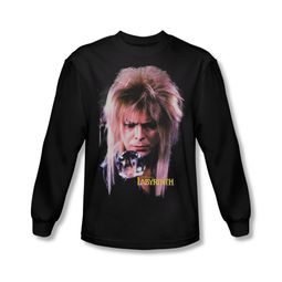 Labyrinth Shirt Goblin King Long Sleeve Black Tee T-Shirt