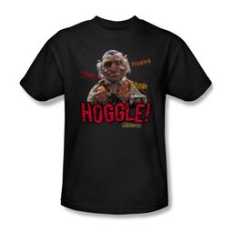 Labyrinth Shirt Hoggle Adult Black Tee T-Shirt