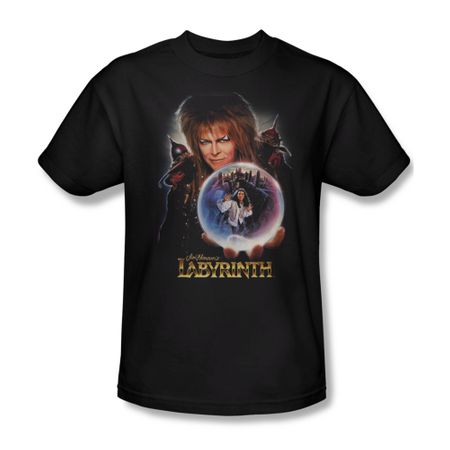 Labyrinth Shirt I Have A Gift Adult Black Tee T-Shirt