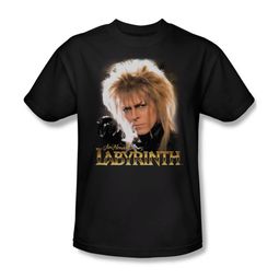Labyrinth Shirt Jareth Adult Black Tee T-Shirt