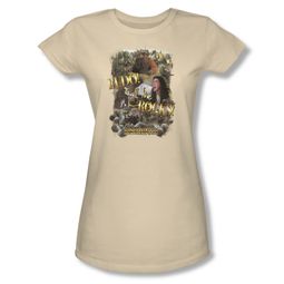 Labyrinth Shirt Juniors Call The Rocks Cream Tee T-Shirt