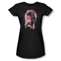Labyrinth Shirt Juniors Goblin King Black Tee T-Shirt