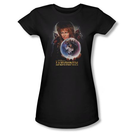 Labyrinth Shirt Juniors I Have A Gift Black Tee T-Shirt