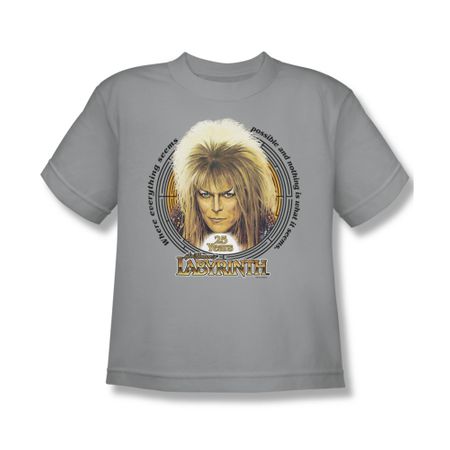 Labyrinth Shirt Kids 25 Years Silver Youth Tee T-Shirt