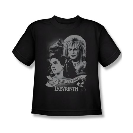 Labyrinth Shirt Kids Anniversary Black Youth Tee T-Shirt