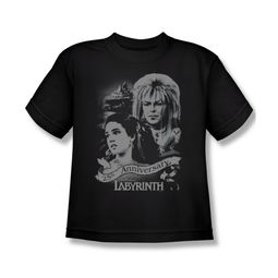 Labyrinth Shirt Kids Anniversary Black Youth Tee T-Shirt