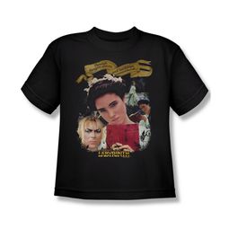 Labyrinth Shirt Kids Dangers Untold Black Youth Tee T-Shirt