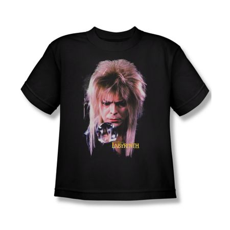 Labyrinth Shirt Kids Goblin King Black Youth Tee T-Shirt