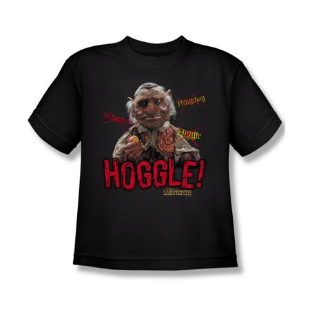 Labyrinth Shirt Kids Hoggle Black Youth Tee T-Shirt