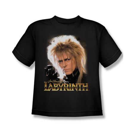 Labyrinth Shirt Kids Jareth Black Youth Tee T-Shirt