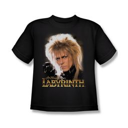 Labyrinth Shirt Kids Jareth Black Youth Tee T-Shirt