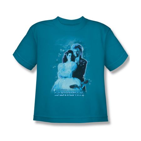 Labyrinth Shirt Kids Peach Dreams Turquiose Youth Tee T-Shirt