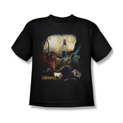 Labyrinth Shirt Kids Sarah & Ludo Black Youth Tee T-Shirt