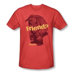 Labyrinth Shirt Ludo Friend Adult Heather Red Tee T-Shirt