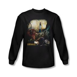 Labyrinth Shirt Sarah & Ludo Long Sleeve Black Tee T-Shirt