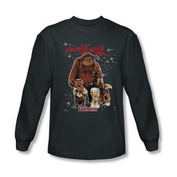 Labyrinth Shirt Should You Need Us Long Sleeve Charcoal Tee T-Shirt