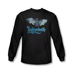 Labyrinth Shirt Title Sequence Long Sleeve Black Tee T-Shirt
