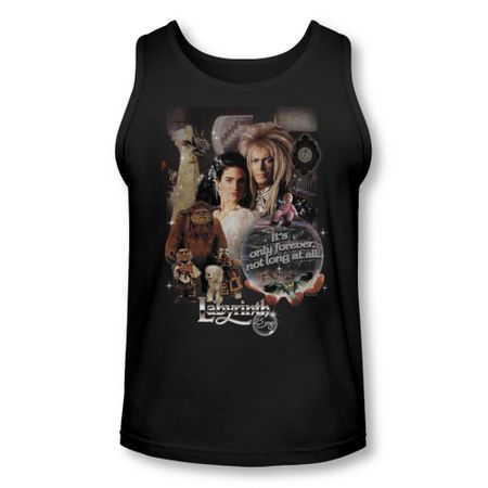 Labyrinth Tank Top 25 Years Of Magic Black Tanktop
