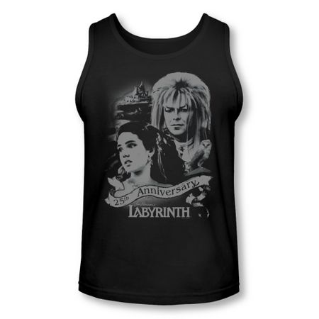 Labyrinth Tank Top Anniversary Black Tanktop