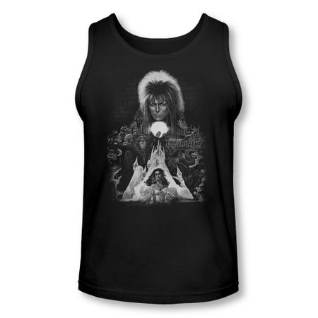 Labyrinth Tank Top Castle Black Tanktop