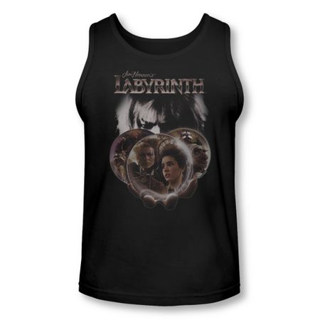 Labyrinth Tank Top Globes Black Tanktop