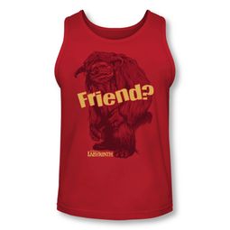 Labyrinth Tank Top Ludo Friend Red Tanktop
