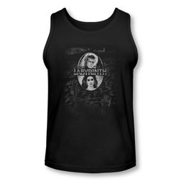 Labyrinth Tank Top Maze Black Tanktop