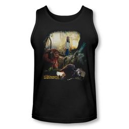 Labyrinth Tank Top Sarah & Ludo Black Tanktop
