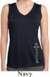 Ladies 7 Chakras Bottom Print Sleeveless Moisture Wicking Tee