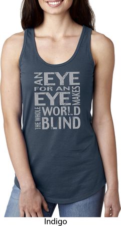 Ladies An Eye for an Eye Ideal Racerback