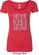 Ladies An Eye for an Eye Scoop Neck